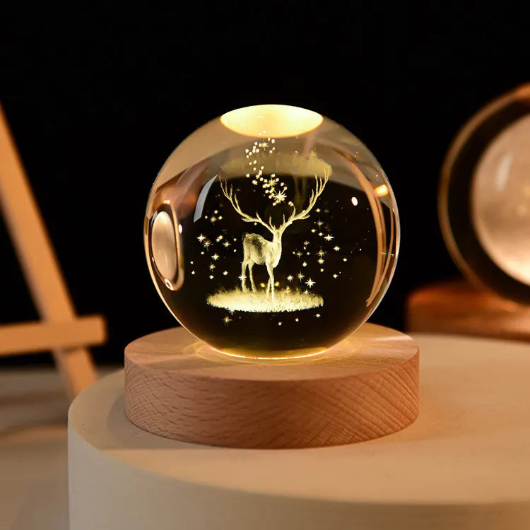 CelestiSphere LED starry night projector with rotating galaxy projection and soothing ambiance