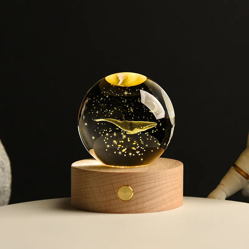 CelestiSphere LED starry night projector with rotating galaxy projection and soothing ambiance