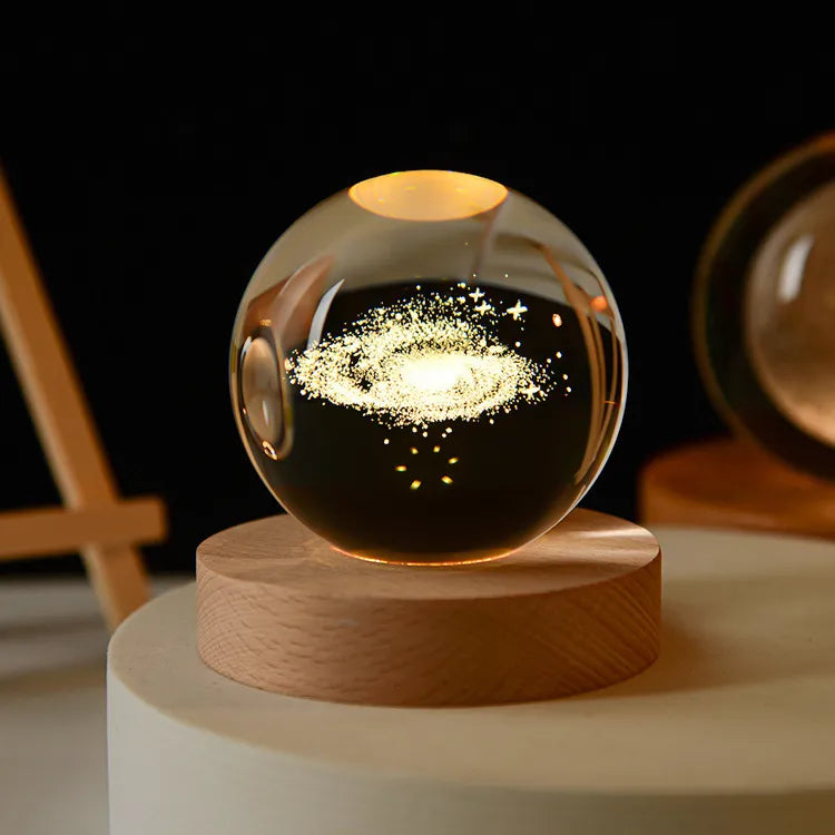 CelestiSphere LED starry night projector with rotating galaxy projection and soothing ambiance