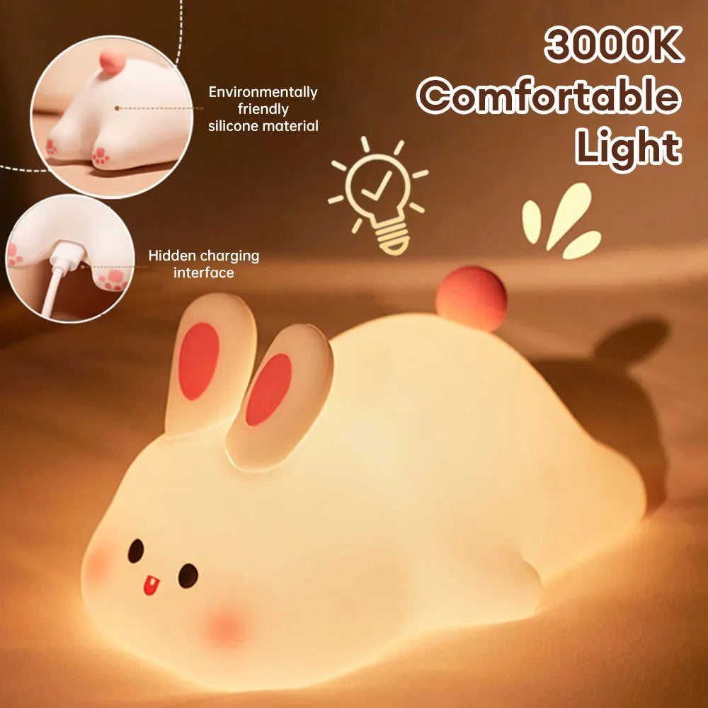 Rabbit Silicone Lamp