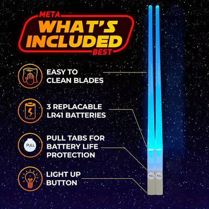 SaberStix: Star Wars LED Chopsticks