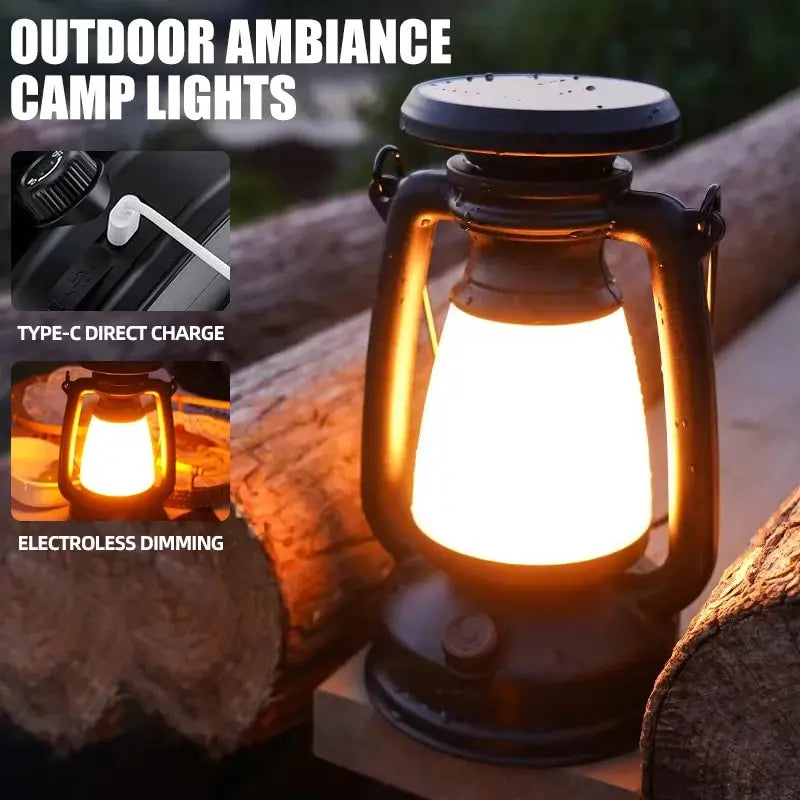 Retro LED Lantern