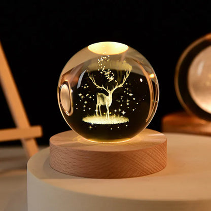 CelestiSphere LED starry night projector with rotating galaxy projection and soothing ambiance